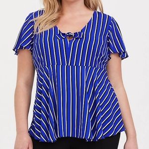 Stripped Torrid Shirt